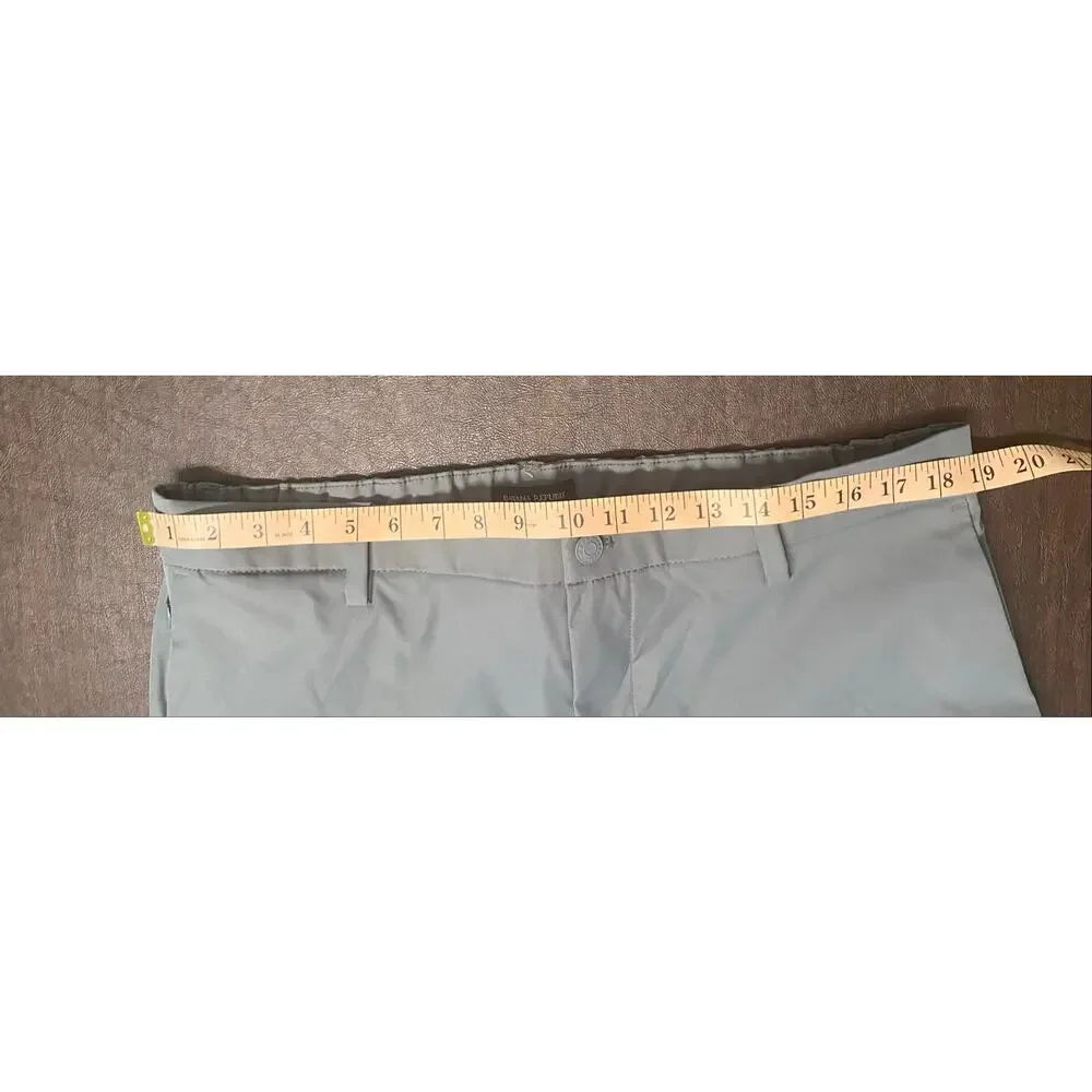 Banana Republic Gray Performance Golf Pants Men’s 38x29 Stretch Casual Office